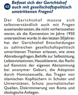 Aus der Broschüre „Der EGMR in 50 Fragen“ (2021)
<br />www.echr.coe.int/documents/d/echr/50Questions_DEU