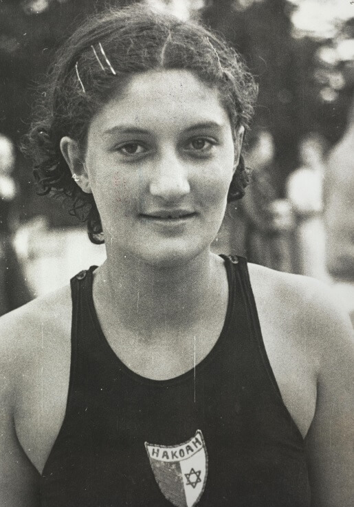 Österreichische Schwimmerin beim jüdischen Sportverein Hakoah