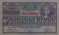 Bild zu 1925 | Der Schilling vulgo Alpendollar