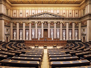 Sitzungssaal der Bundesversammlung