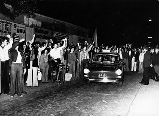 Wien: Demonstration gegen die Franco-Diktatur in Spanien