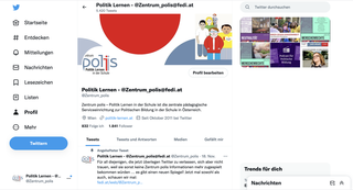 Zentrum polis auf Twitter